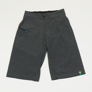 Yeti Cycles Mason Mountain Bike Cycling Shorts Mens Small Gray MTB Nylon Blend